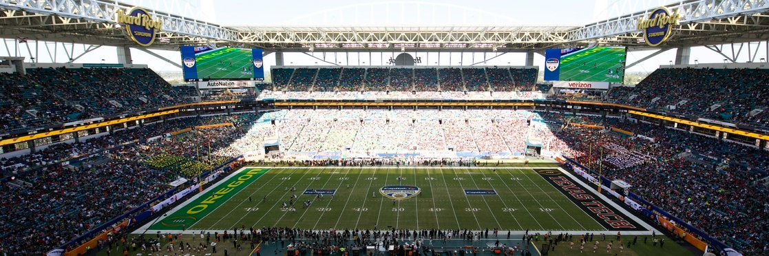 Capital One Orange Bowl's banner