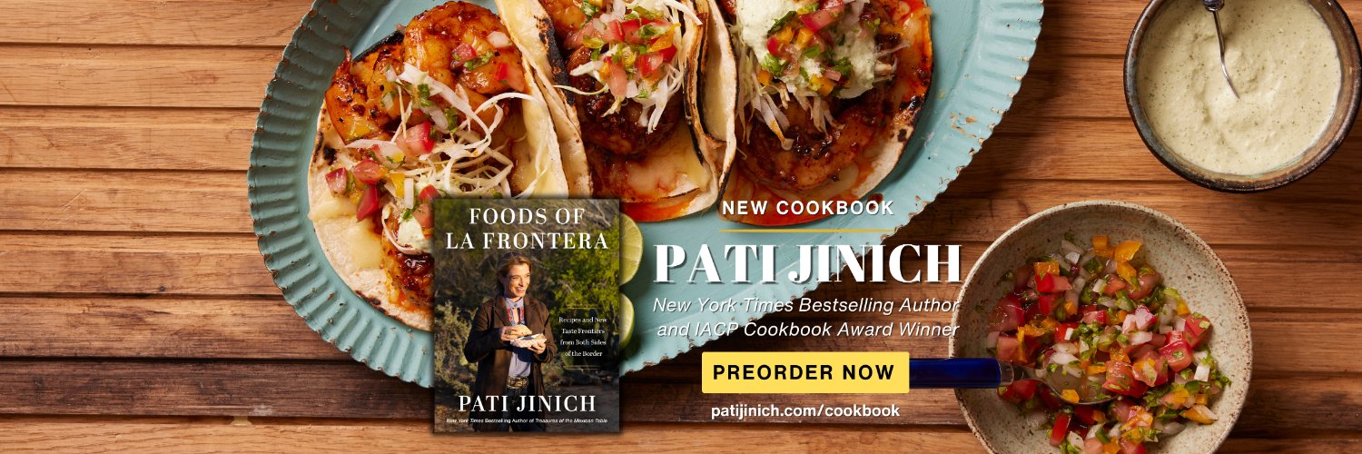 Pati Jinich's banner