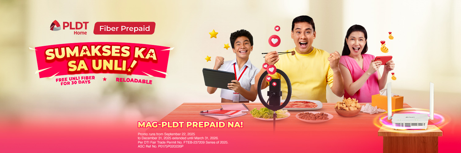 PLDT HOME's banner