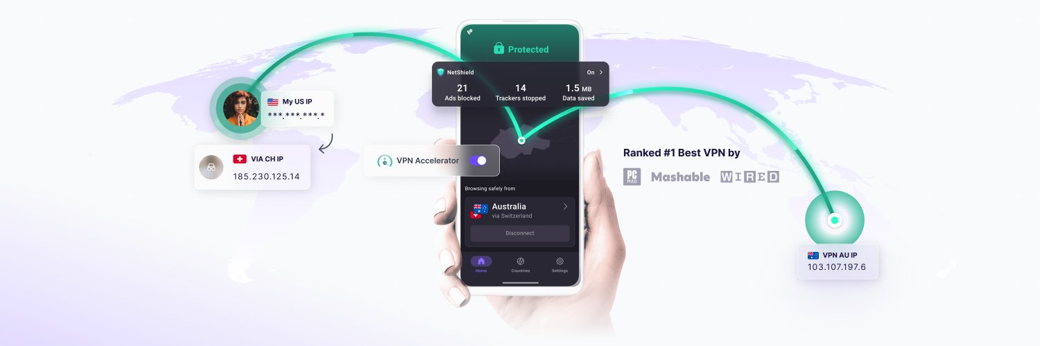 Proton VPN's banner