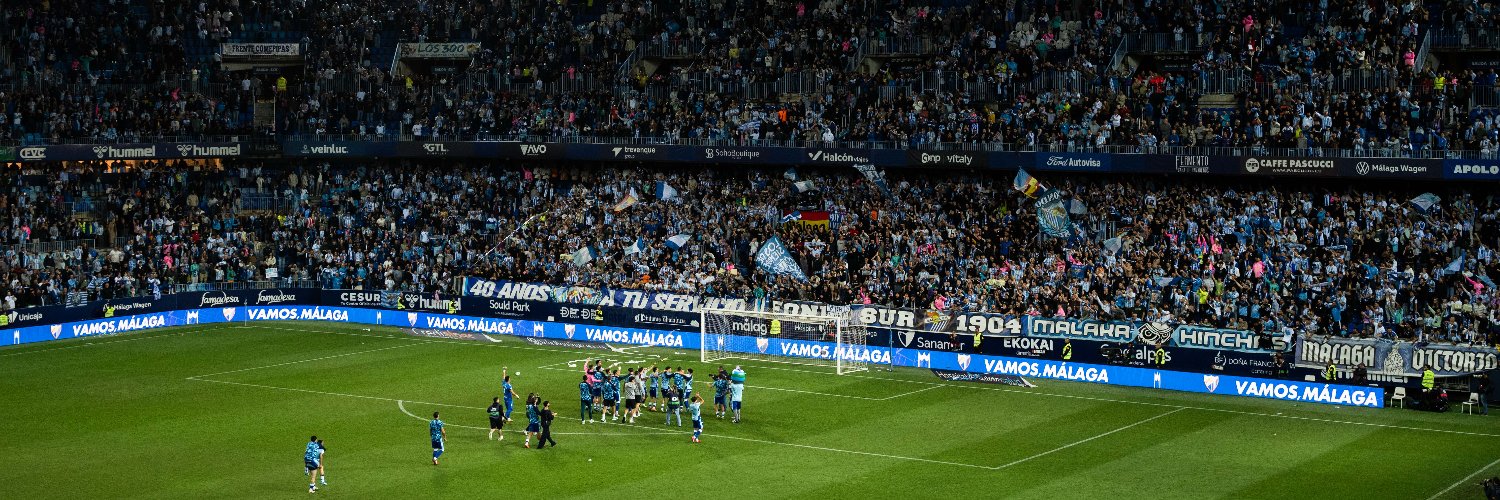 Málaga CF's banner