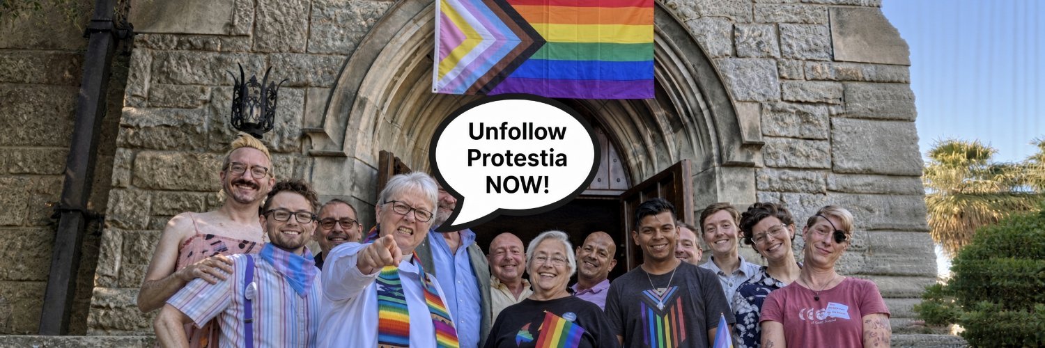 Protestia's banner