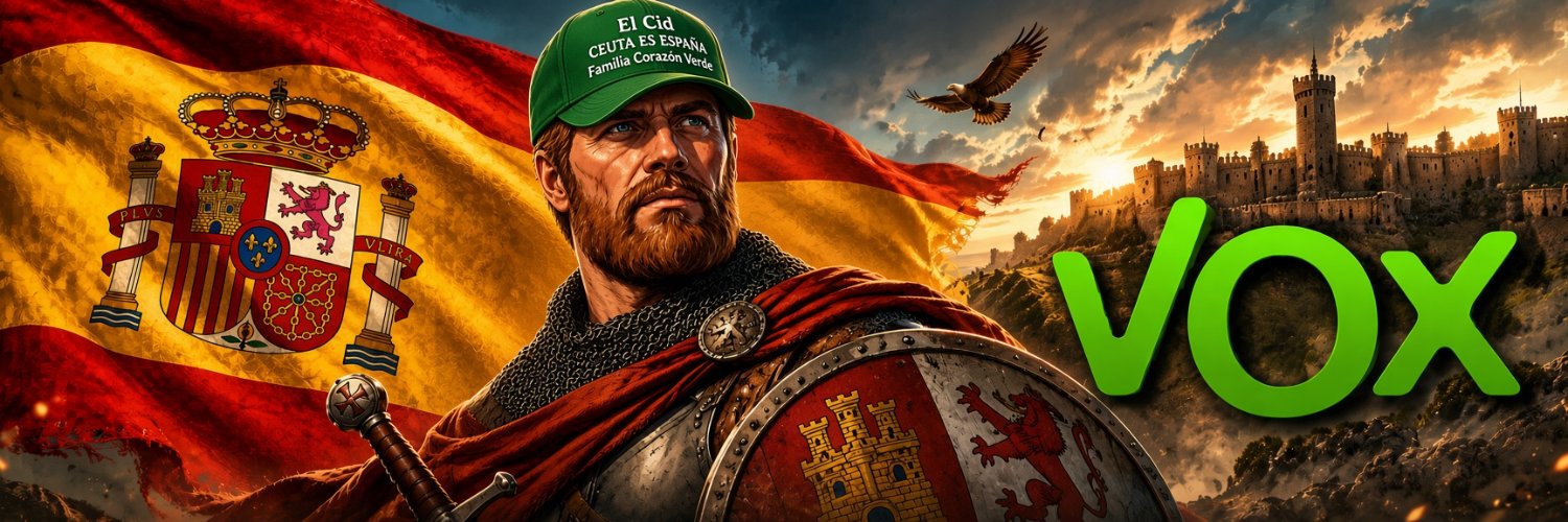 🇪🇸 ✞ 𝕰𝖑 𝕮𝖎𝖉 𝕱𝖔𝖘𝖙𝖎𝖆𝖉𝖔𝖗 VOX's banner