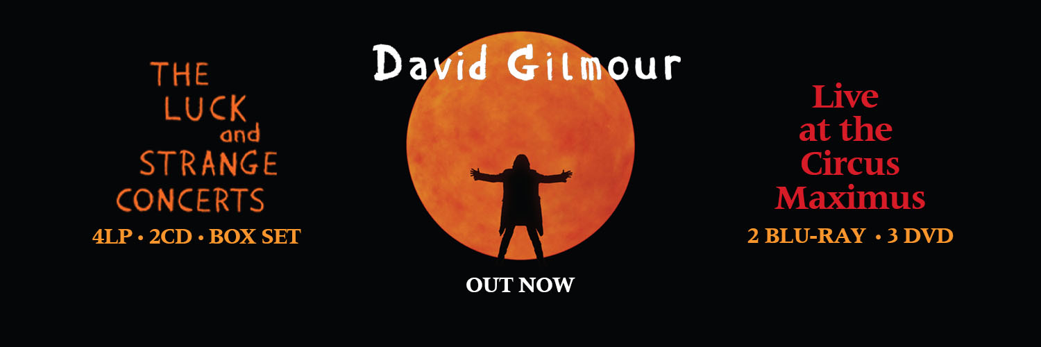 David Gilmour's banner