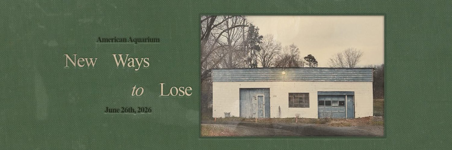 American Aquarium's banner