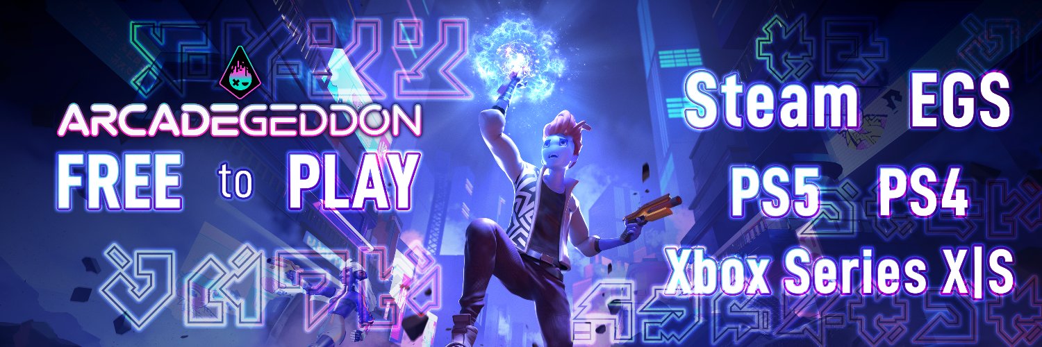 Arcadegeddon's banner