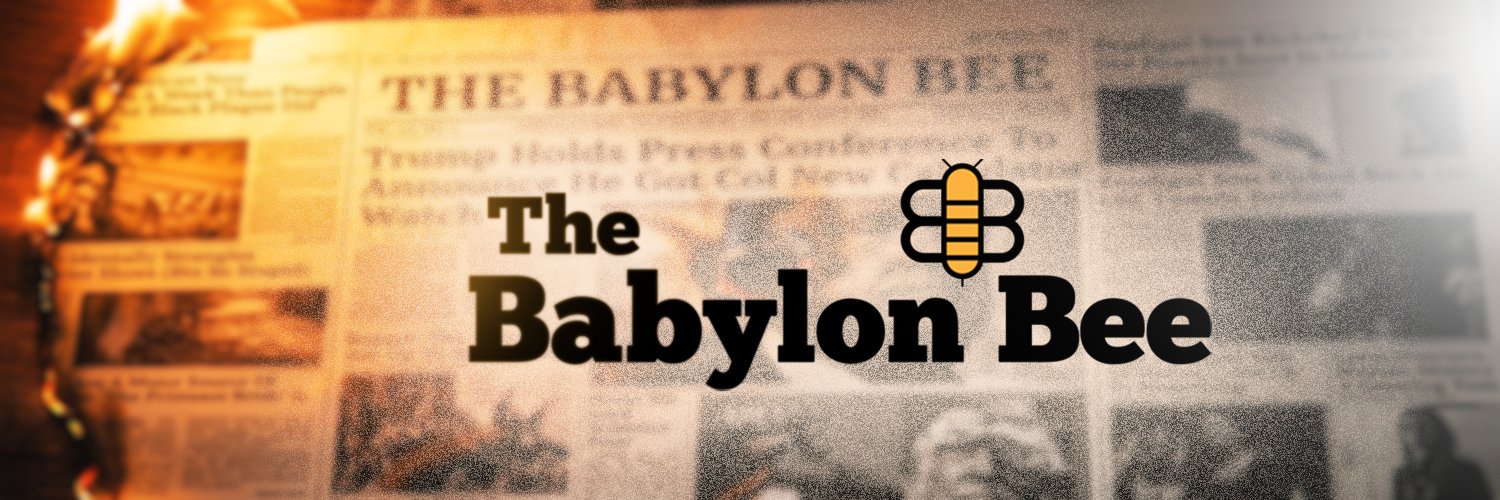 The Babylon Bee's banner