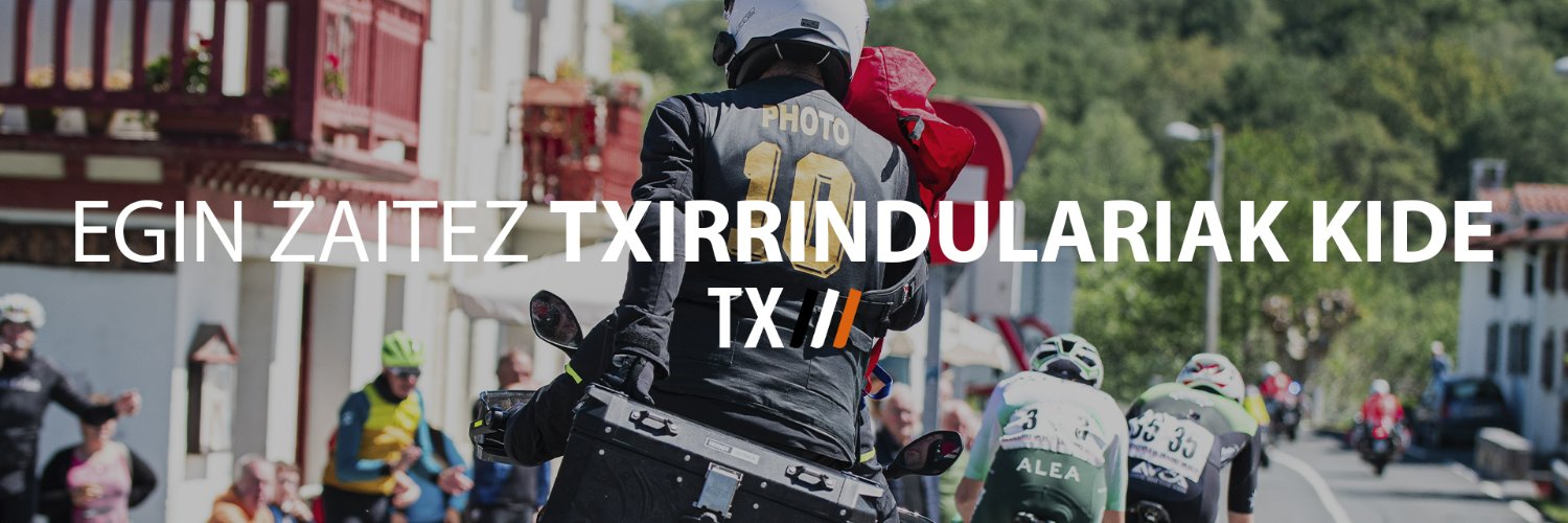 Txirrindulariak's banner