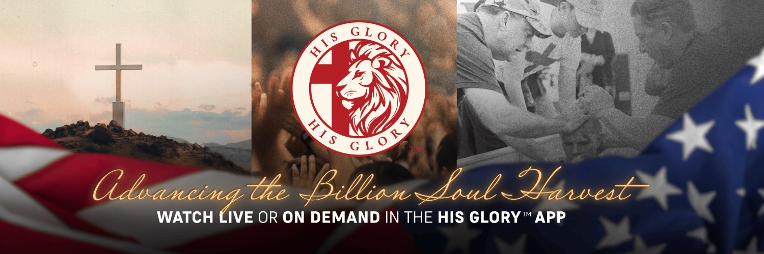 HIS GLORY's banner