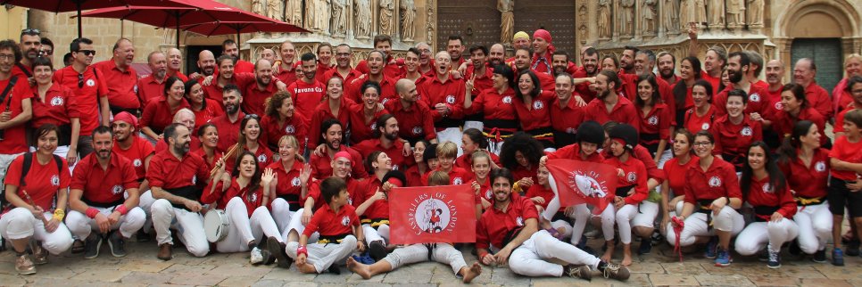 Castellers of London's banner