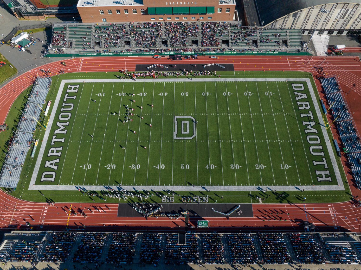 Dartmouth Football's banner
