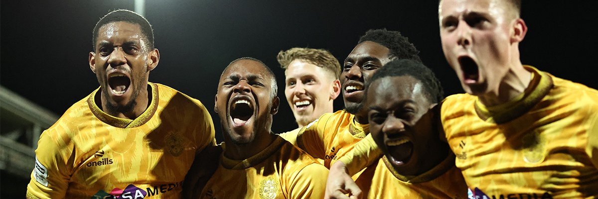 Sutton United's banner