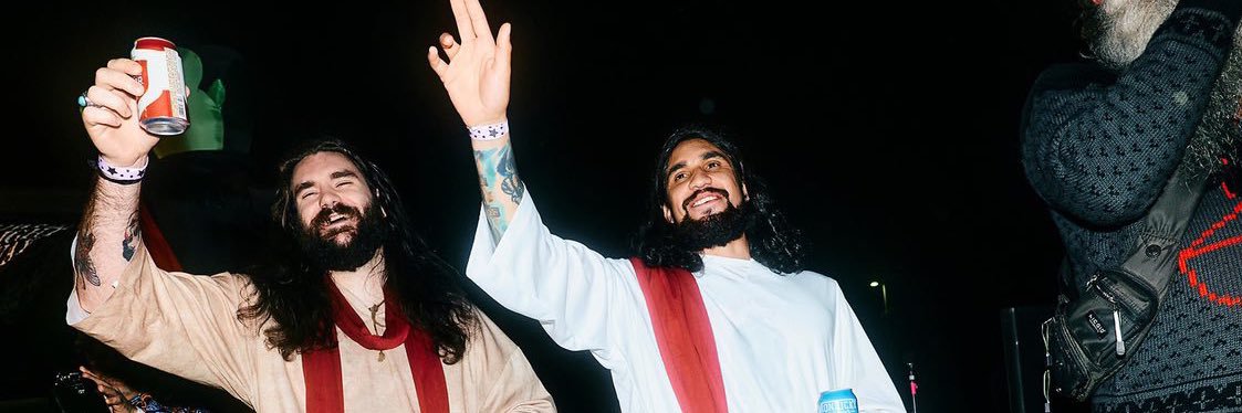 Dumpster Jesus's banner