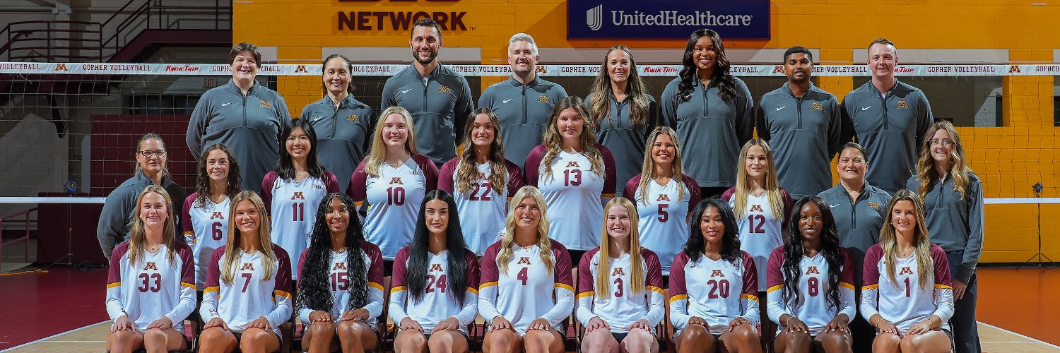Minnesota Volleyball's banner