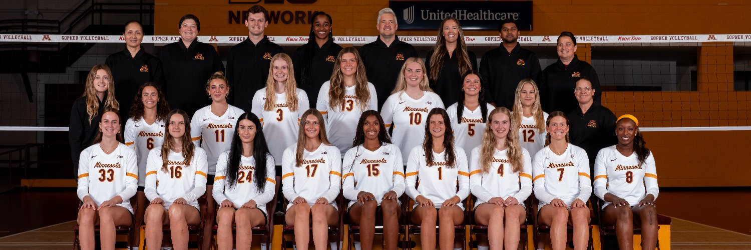 Minnesota Volleyball's banner