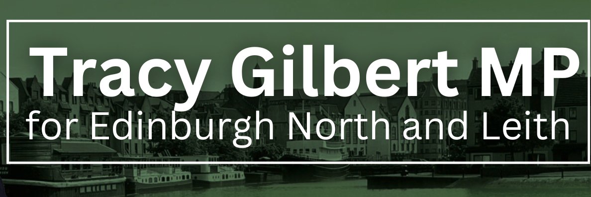 Tracy Gilbert MP's banner