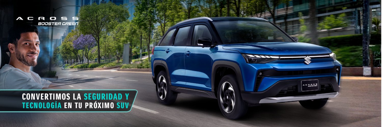 SUZUKI México's banner