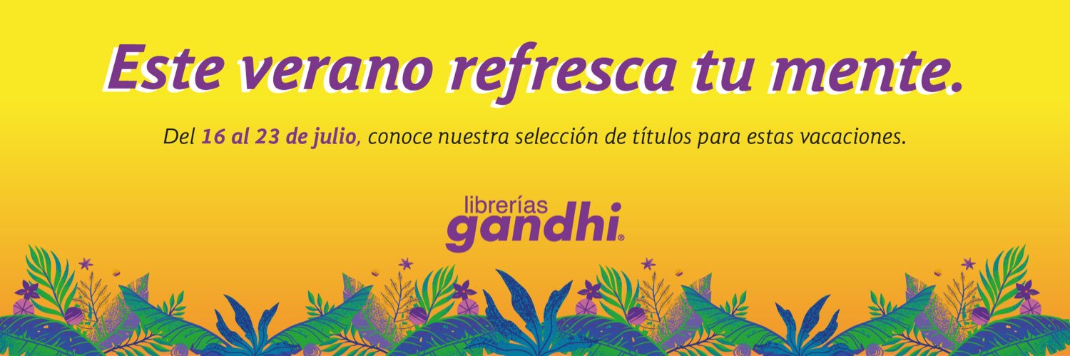 Librerías Gandhi's banner
