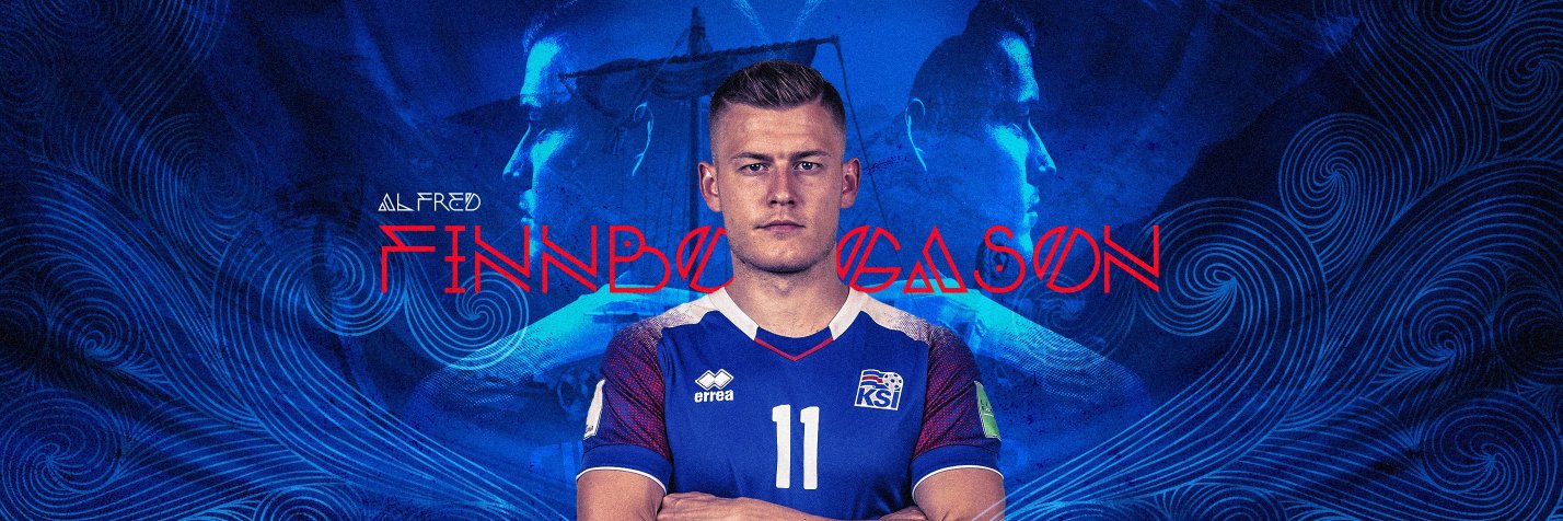 Alfreð Finnbogason's banner