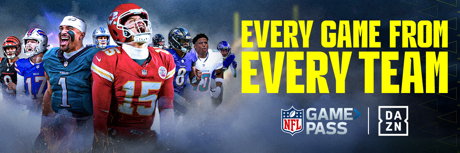 NFL on DAZN's banner
