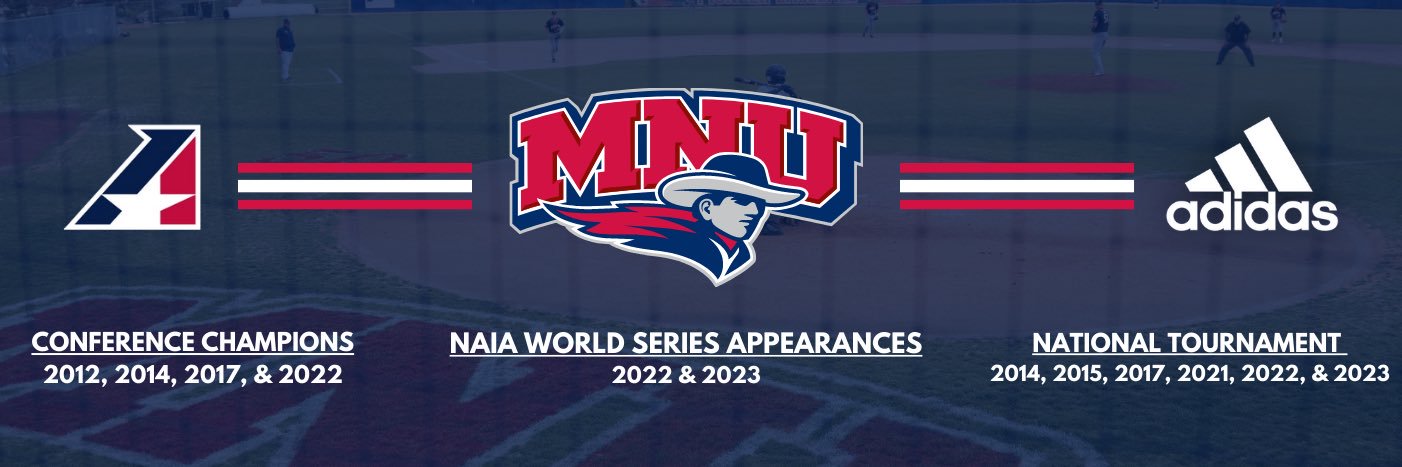 MNU Baseball's banner