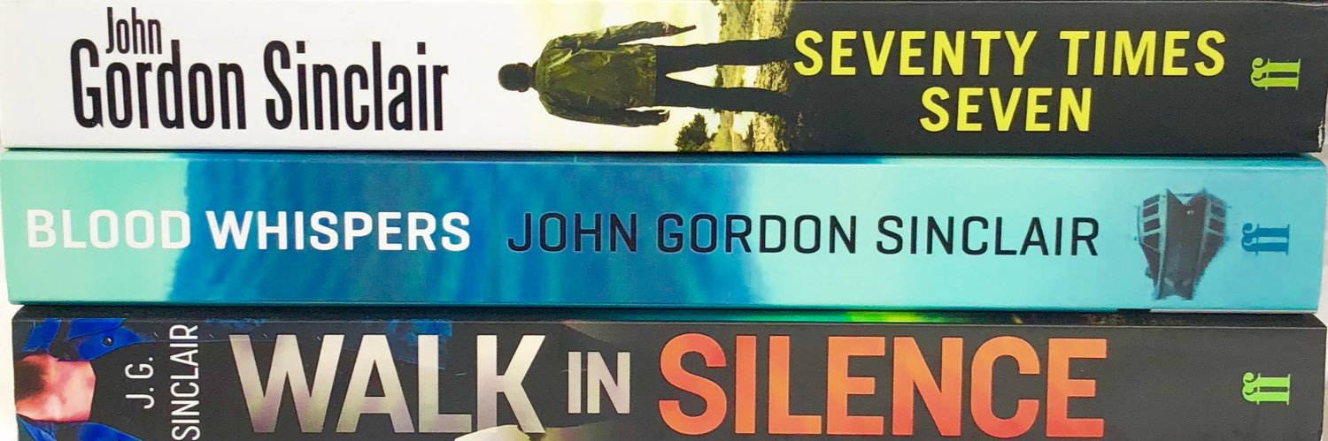 John Gordon Sinclair Blue Tick's banner
