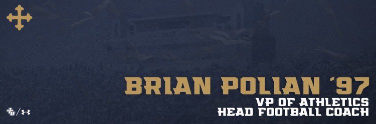 Brian Polian's banner