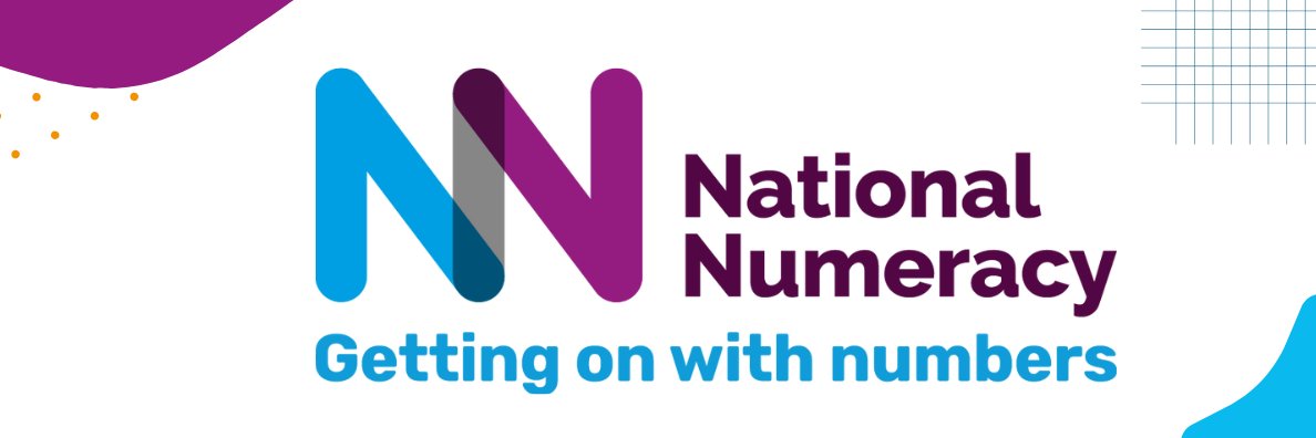 National Numeracy's banner