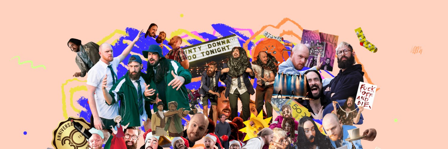 Aunty Donna's banner