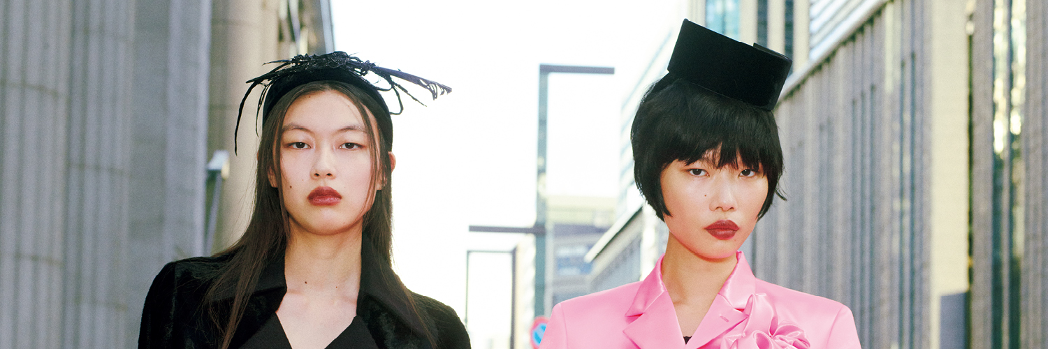 VOGUE JAPAN's banner