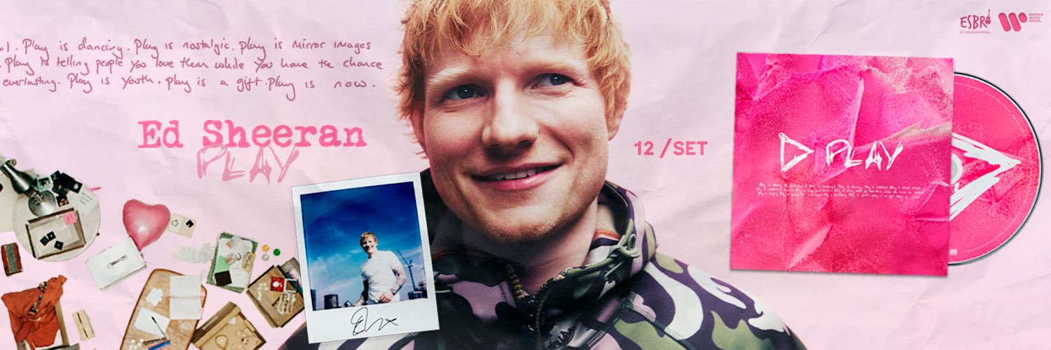 Ed Sheeran Brasil's banner