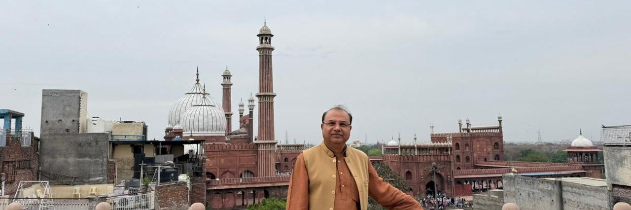 Prof. Mukesh Kumar's banner