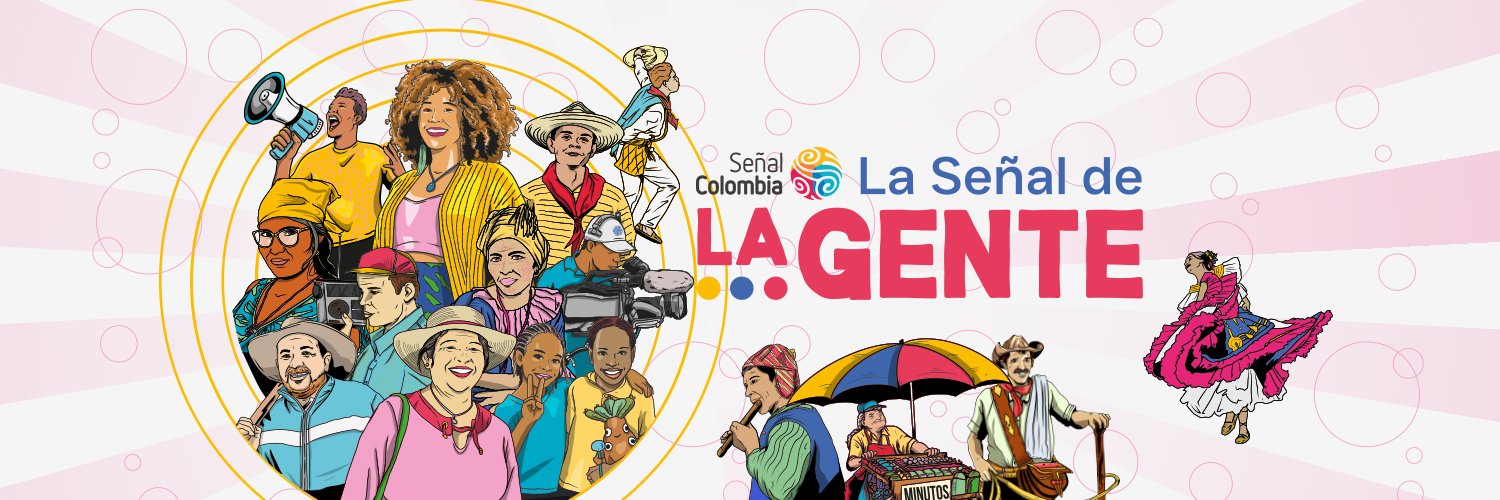 Señal Colombia's banner