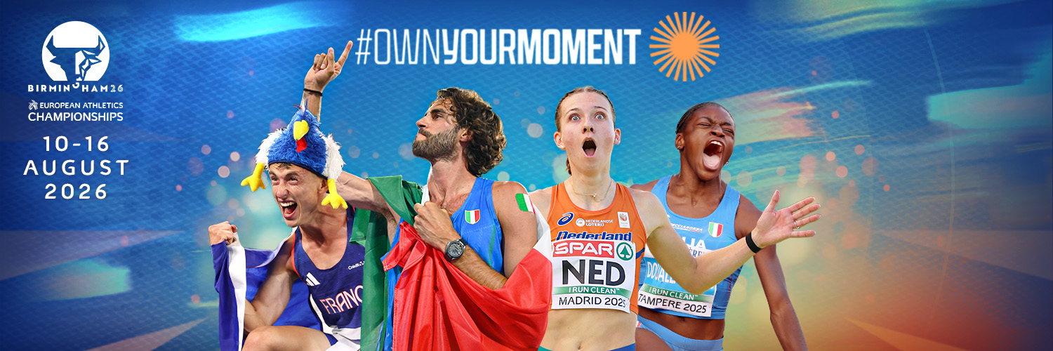 European Athletics's banner