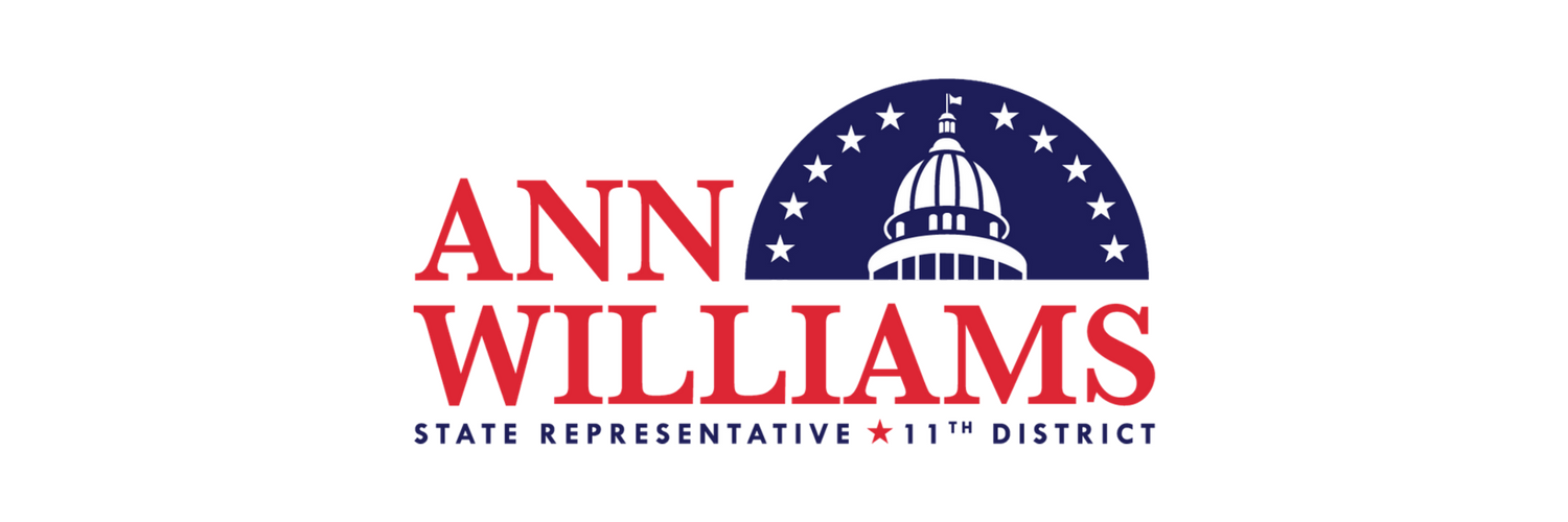 Rep. Ann Williams's banner