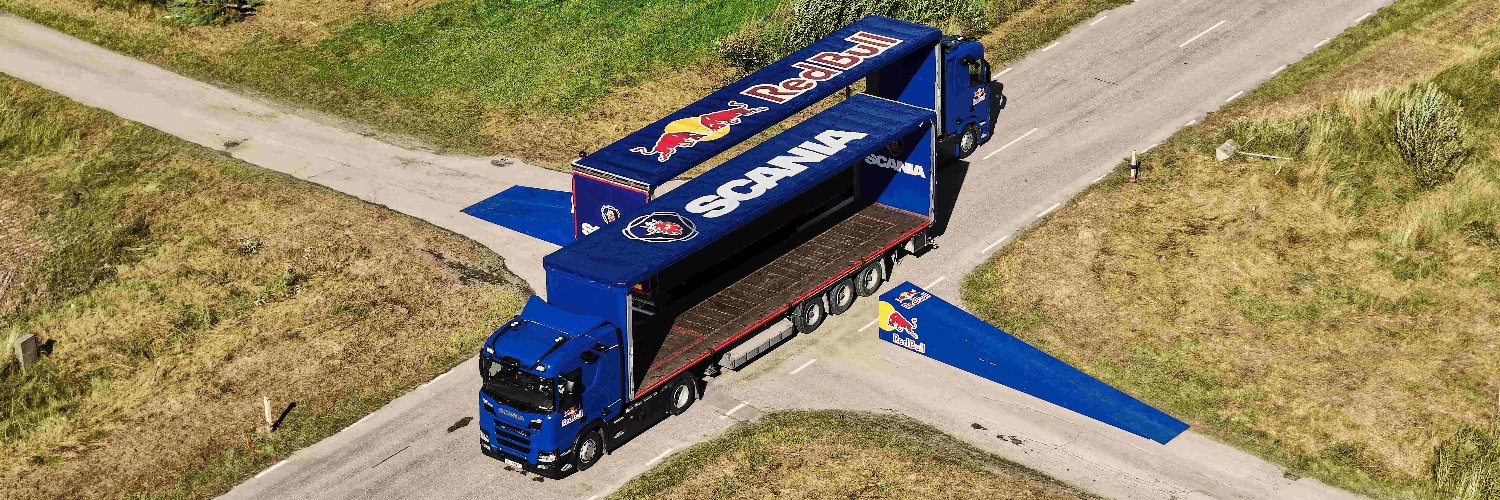 Scania UK's banner