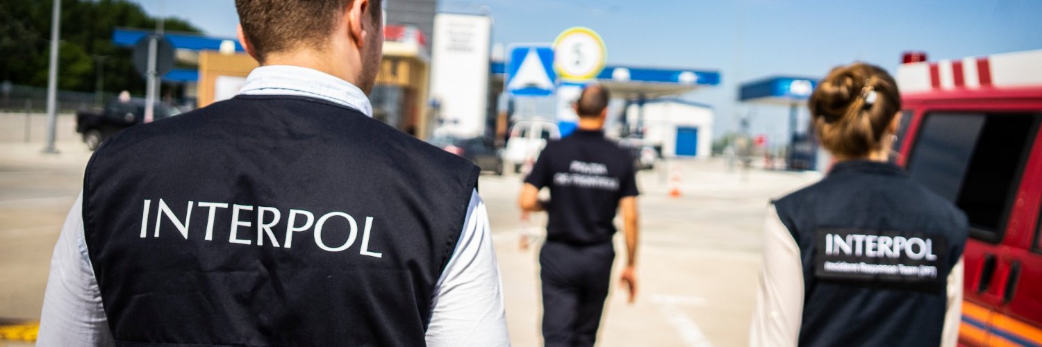 INTERPOL's banner