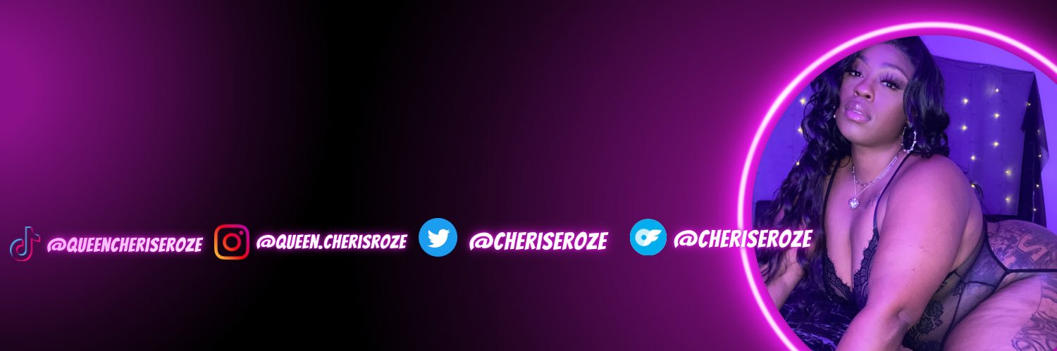 Cherise Rozè 💜🌹's banner