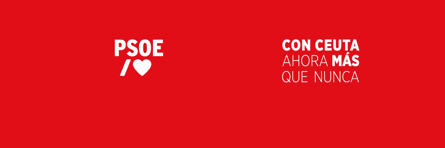 PSOE's banner