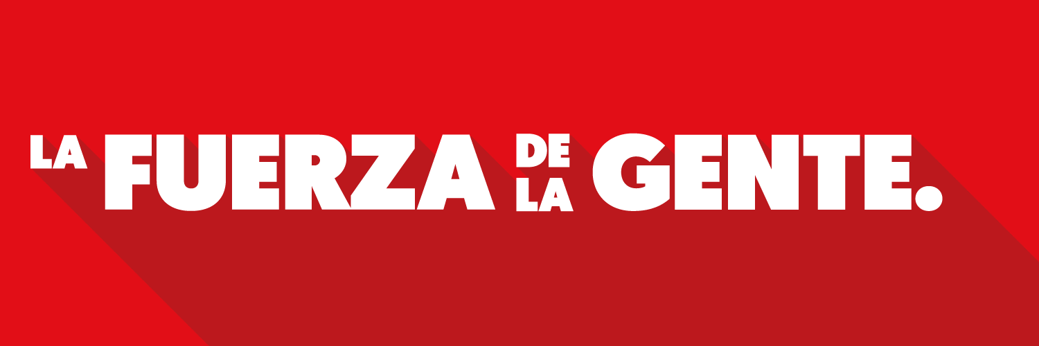 PSOE's banner
