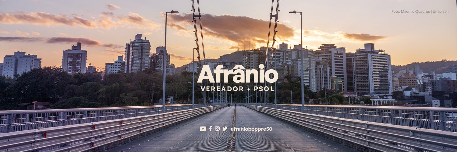 Afrânio Boppré's banner