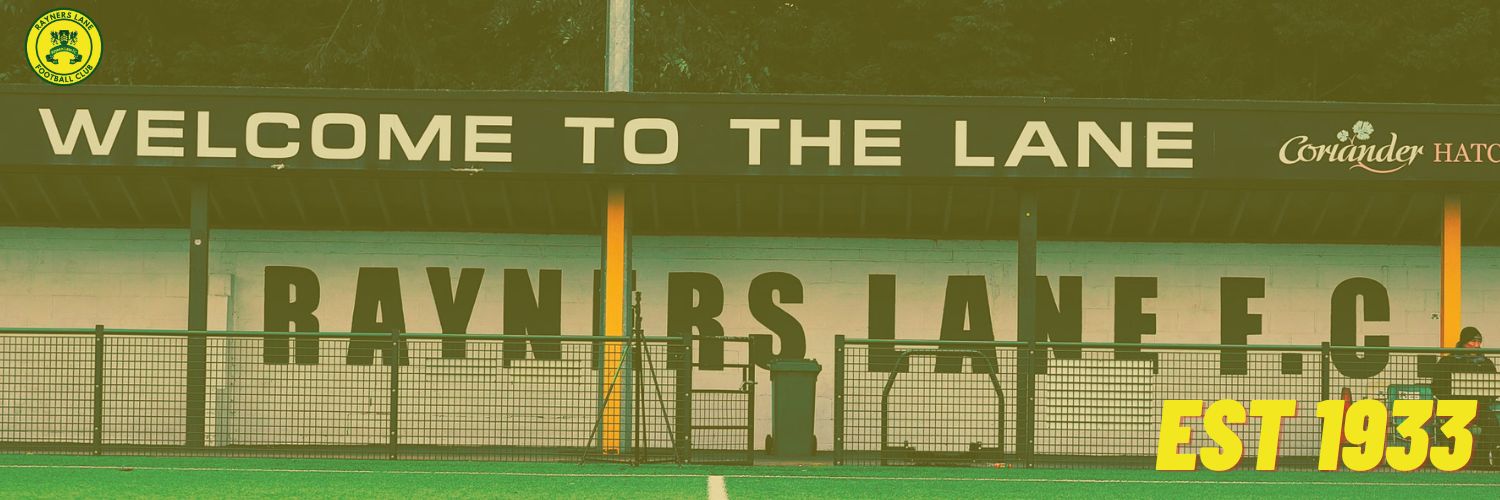 Rayners Lane FC's banner