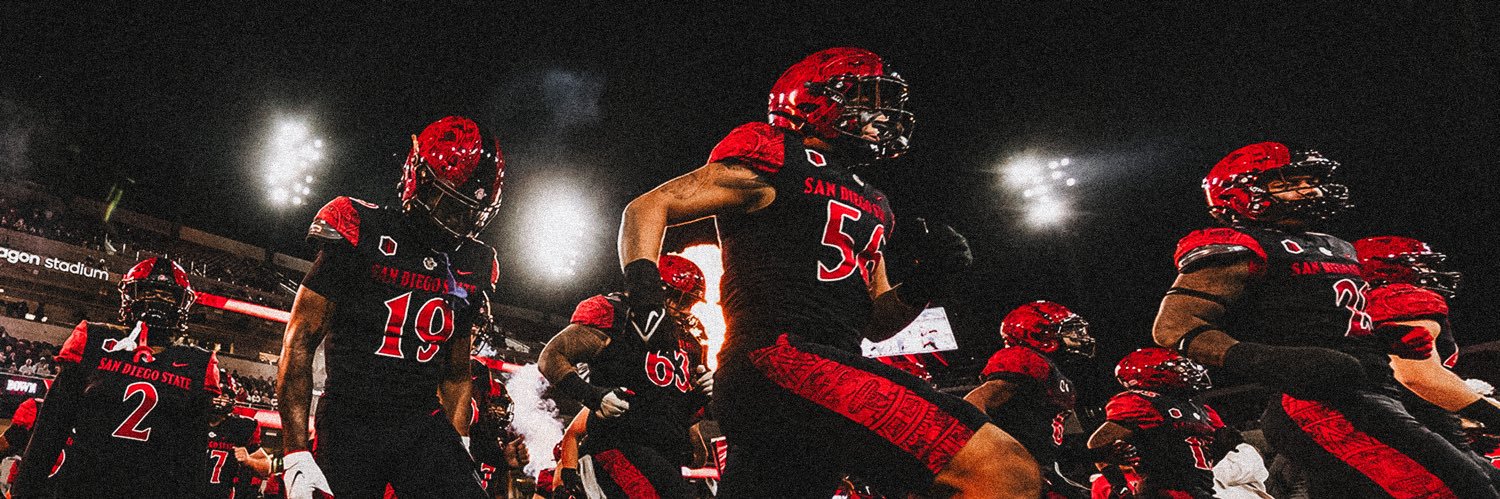 San Diego State Football's banner