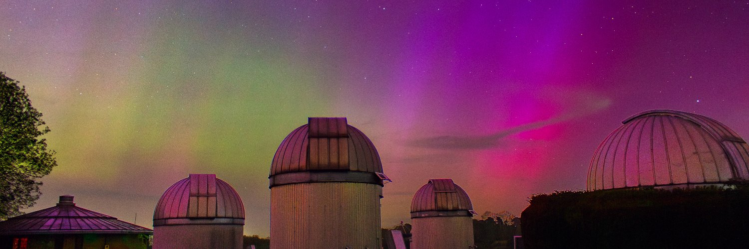 University of Hertfordshire Observatory's banner