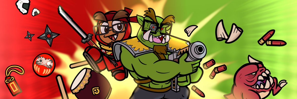 Gaijin (Gimgam) Goombah's banner