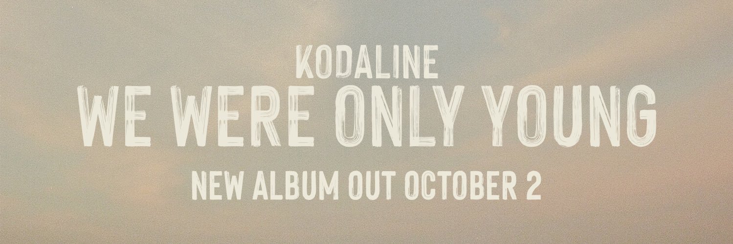 Kodaline's banner