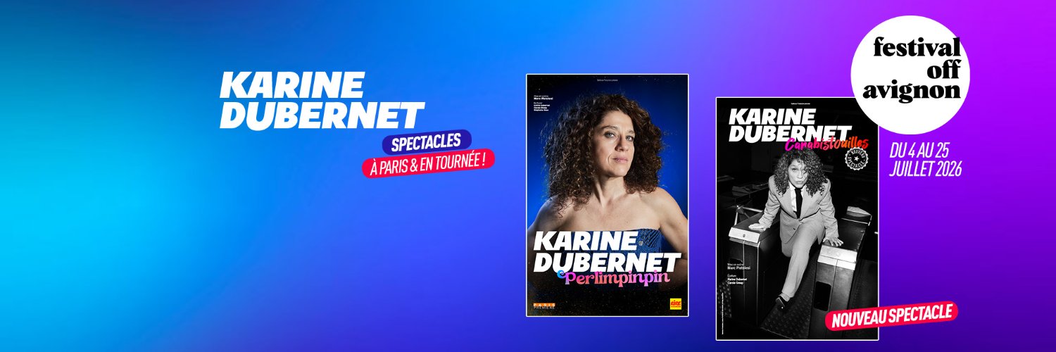 Karine Dubernet's banner