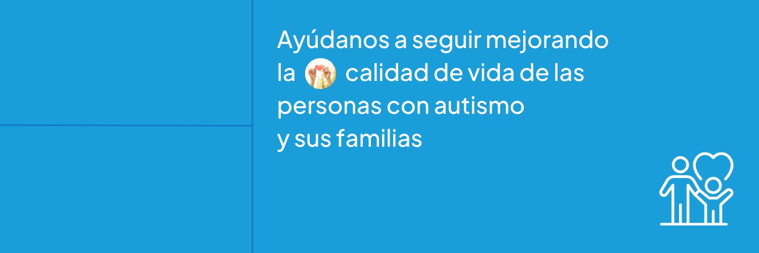 Autismo España's banner