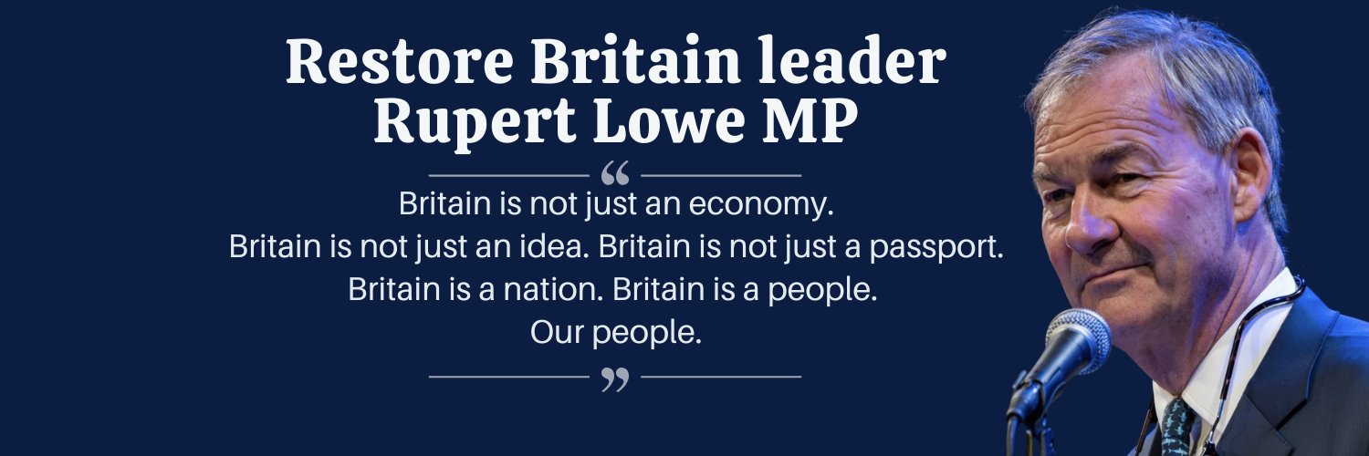 Let'sRestoreBritain's banner