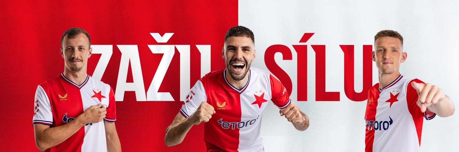 SK Slavia Praha's banner